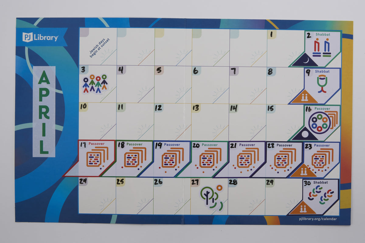 PJ Library Perpetual Calendar
