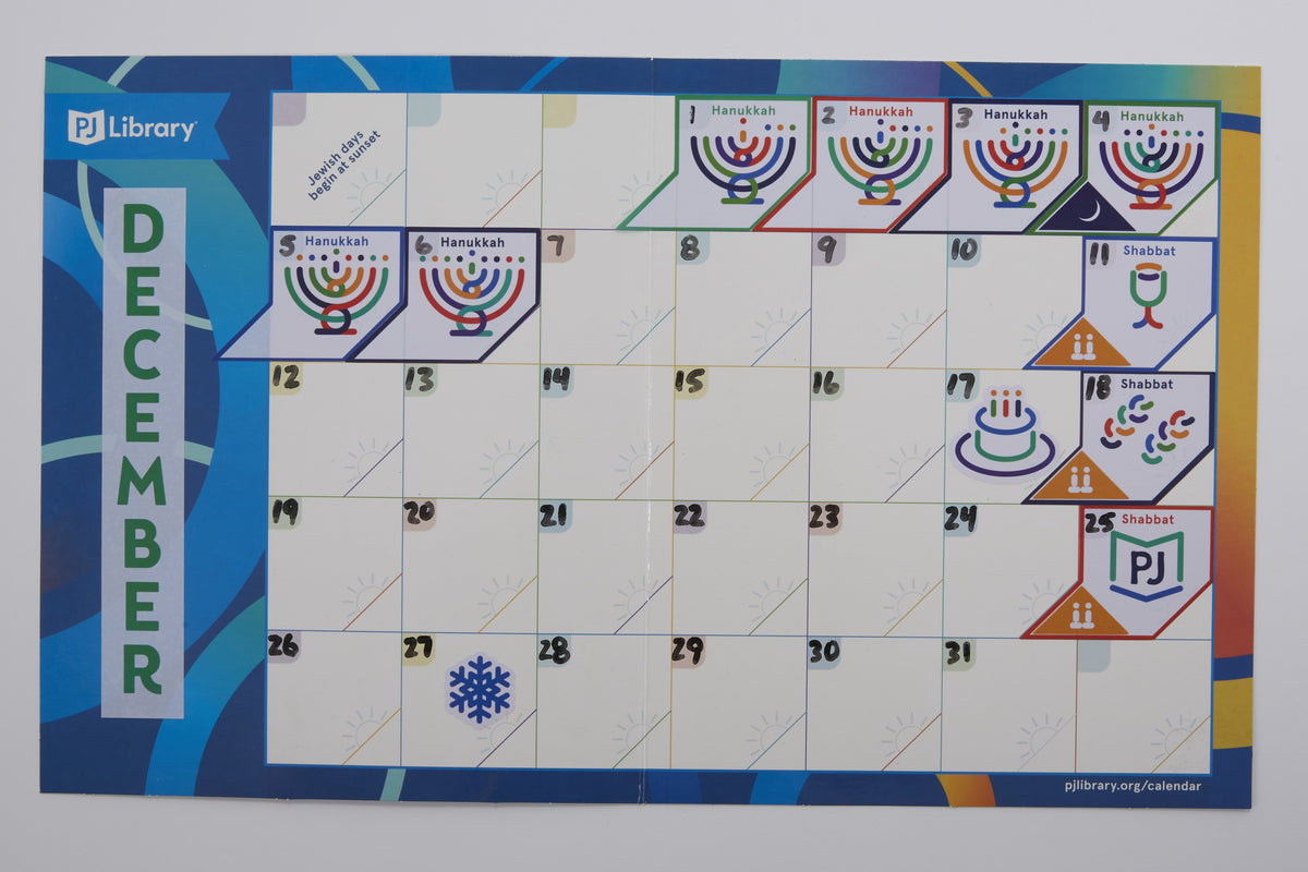PJ Library Perpetual Calendar